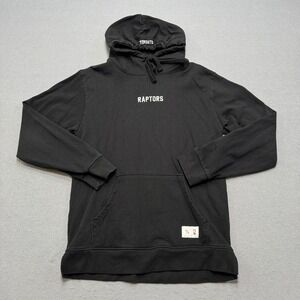 Peace Collective NBA Toronto Raptors Hoodie Mens S Black Pullover Basketball